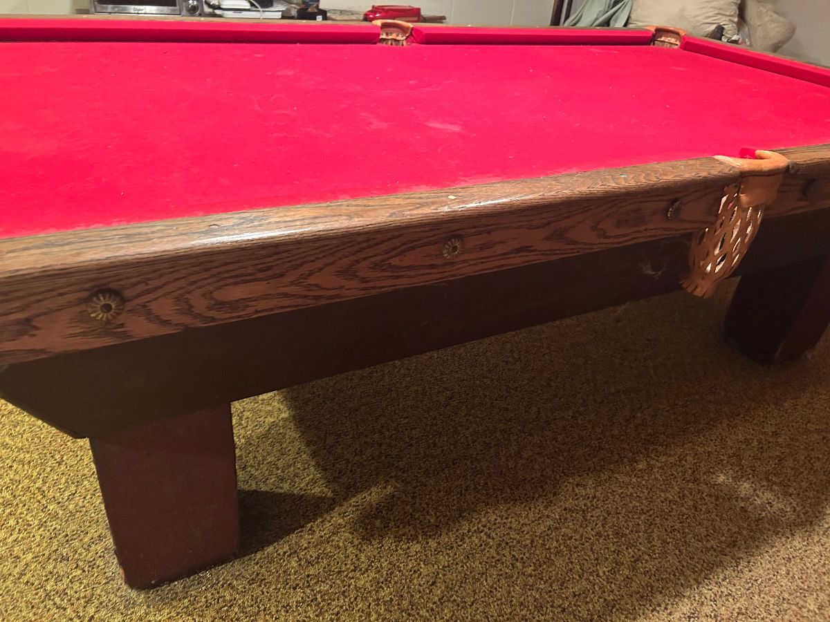 One of the Original Pool Tables from the House of David