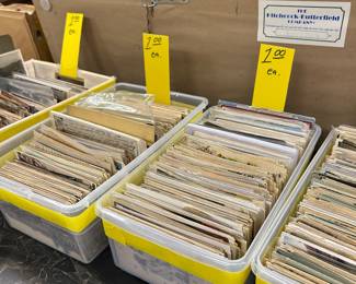 HUGE clean collection of antique postcards - from 1890-1945 - almost all are European