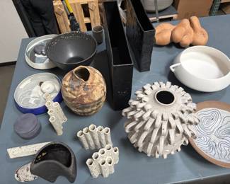 AS-IS ceramics...all have visible chips and cracks.