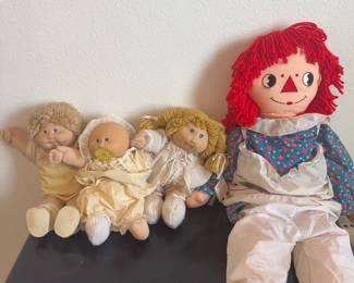 Vintage cabbage patch dolls