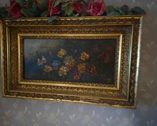 Beautiful old oil painting