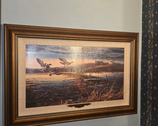 Spring Run-Off" by American wildlife and Americana artist Terry Redlin, painted and published in 1981
