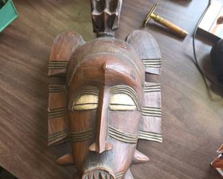 Senufo Kpelié (or Kpélingué) ceremonial mask from the Senufo people of West Africa