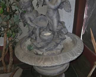 Outdoor fountain