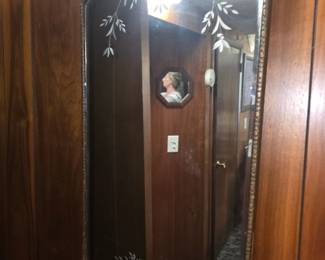 Antique mirror