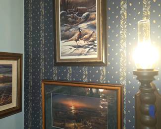 Rusty Refuge IV, a vertical open edition print by wildlife artist Terry Redlin.