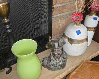 selected ceramic vase appears to be a vintage Mid-Century Modern abstract or earthtone ceramic vessel, closely resembling designs by Alvino Bagni for Raymor made in Italy