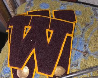 Letterman jacket patches