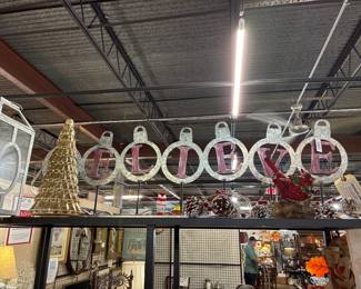 Christmas decor, new & vintage
