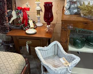 Great antique hand made side table