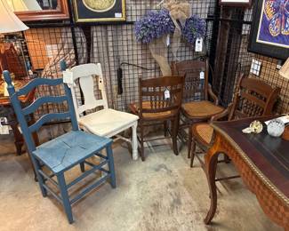 selection of mix & match chairs