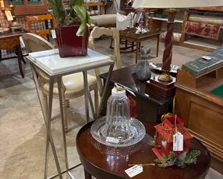 Mersman oval side table