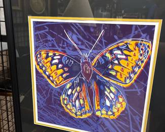 (NEW) "Butterfly" Giclee by Andy Warhol