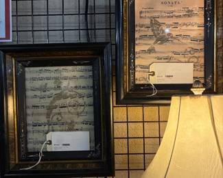 Antique Black Ebony Frames