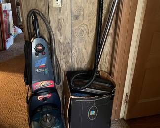 Carpet cleaner and rainbow vacuum