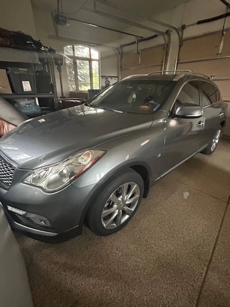 Lot #36 2017 Infiniti QX50 AWD Luxury Crossover SUV Gray V6 69795 Miles