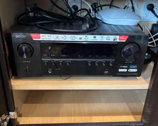 Lot #22 Denon AVR-S960H 7.2ch Network AV Receiver Dolby Atmos HEOS 8K HDMI Black