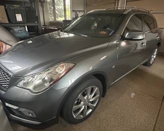 Lot #36 2017 Infiniti QX50 AWD Luxury Crossover SUV Gray V6 69795 Miles
