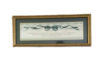 Framed Blessing