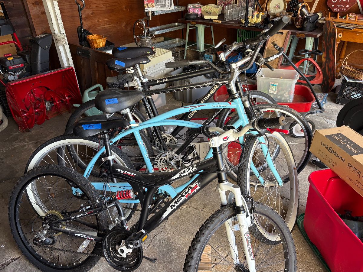 Mountain bikes