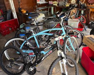 Mountain bikes