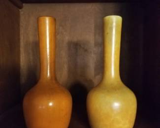 Haeger bud vases
