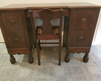 Jacobean Revival style vanity