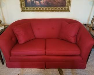 Contemporary loveseat