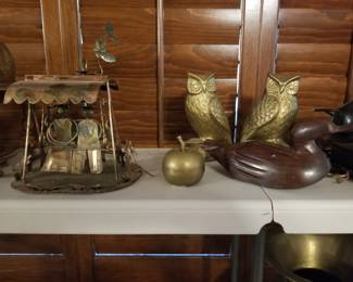 Metal decor items