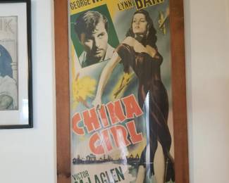 Original theater poster for "China Girl"