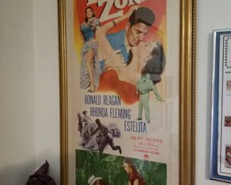 Original theater poster for"Tropic Zone"