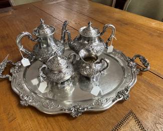 LS49 Reed Barton Tea Service