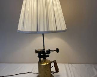 Steampunk-Style Lamp