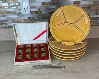 Fondue Plates
