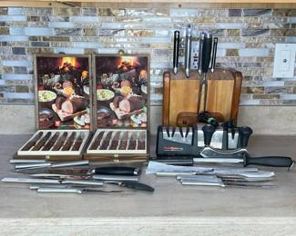 Vintage Steak Knives