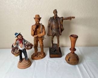 Rustic Statues