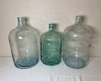 Hefty Glass Jugs