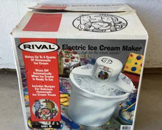 NEW Electric Ice Cream Maker