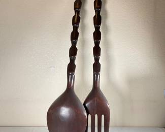 Vintage Spoon and Fork Wall Decor