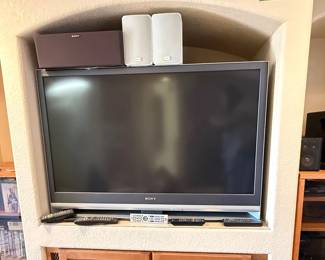 Sony TV and Speakers