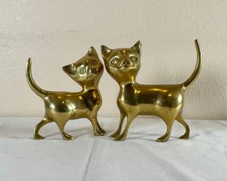 MCM Brass Cats