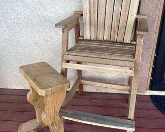 Tall Chair and a Two Foot Table