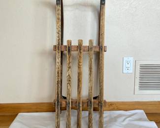 Vintage Wooden Sled