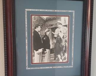 Authenticated, signed, by both  Don Knotts and Otis photo (Sorry, Otis! I don’t remember the actors name)