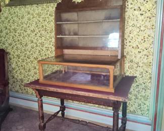 Victorian Display cabinet