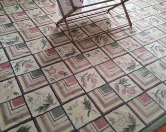 Hooked rug