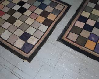 Hooked rugs