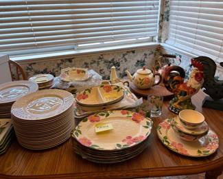 Franciscan Dishes and other white plates