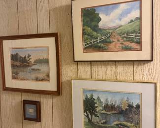 Westcott watercolor paintings