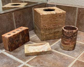 Waterstone Travertine Bathroom Accessories